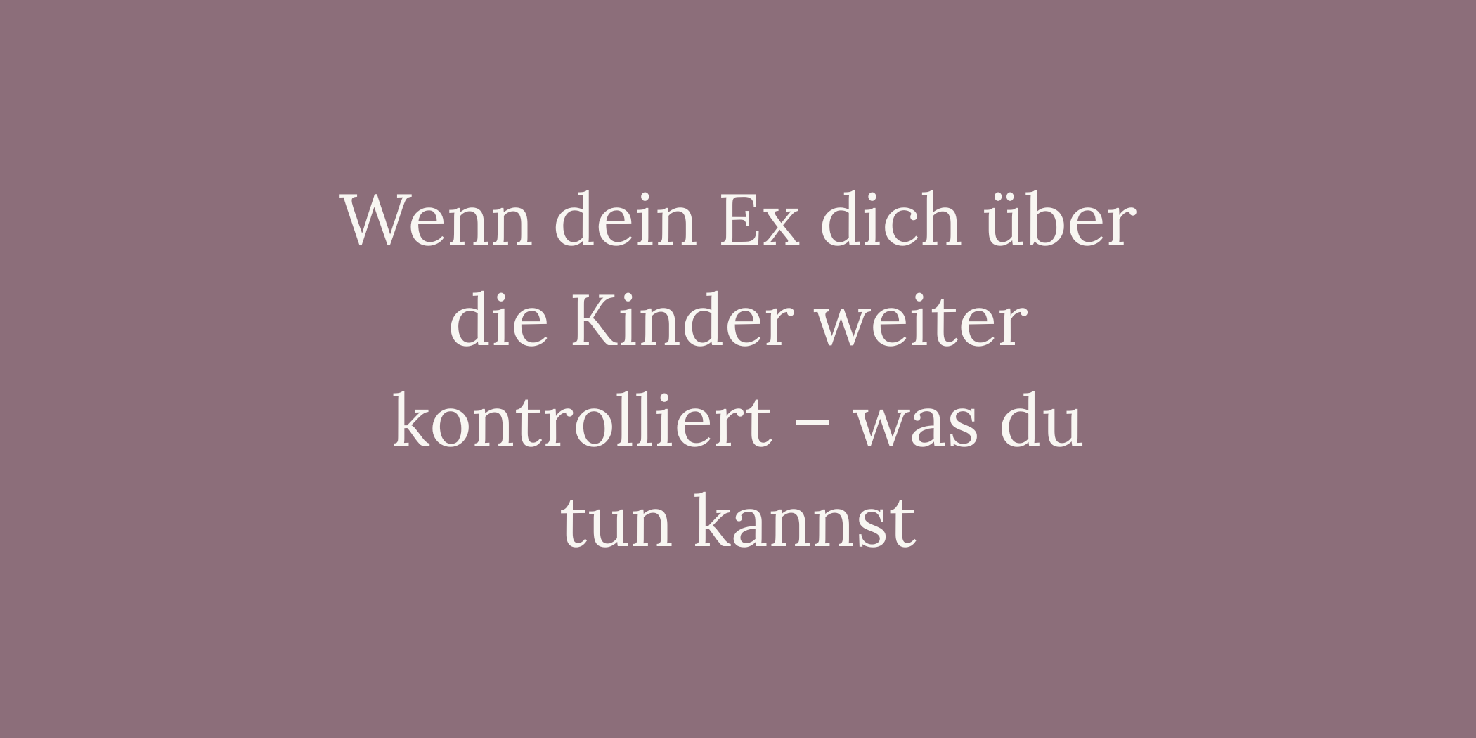 Wieder du selbst werden: Der erste Schritt nach einer Beziehung, die dich klein gemacht hat
